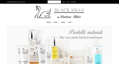 Desktop Screenshot of blackswancosmetics.com