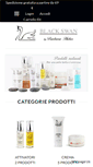Mobile Screenshot of blackswancosmetics.com